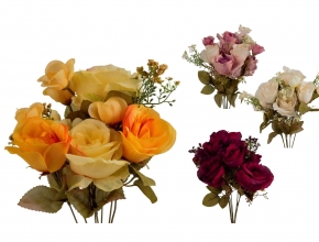 Kytica ruží s doplnkom x 7